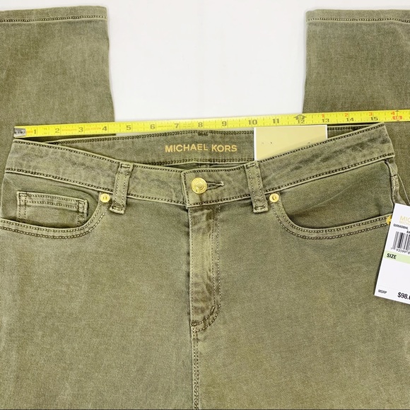 Michael Kors Izzy Skinny Mid Rise Jeans - Picture 13 of 15